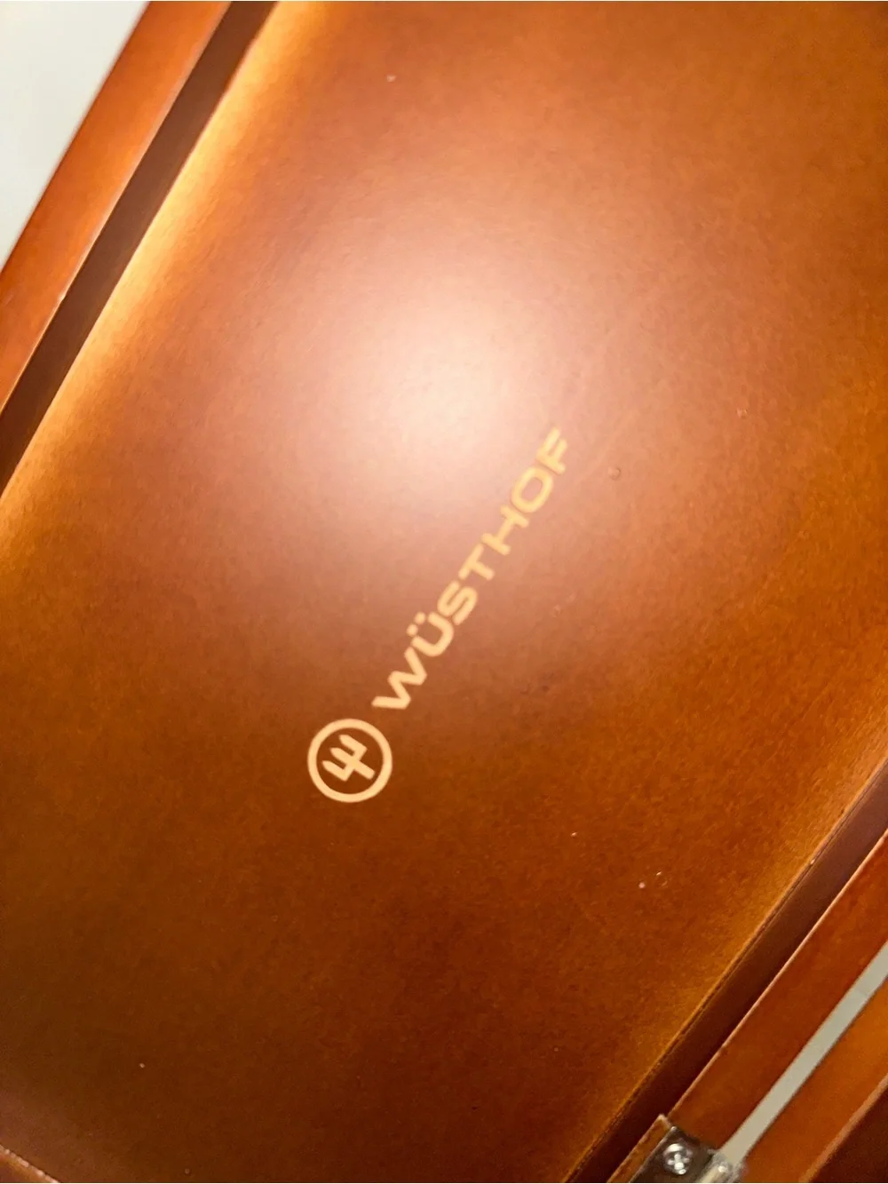 WÜSTHOF Wooden Knife Storage Presentation Case Empty